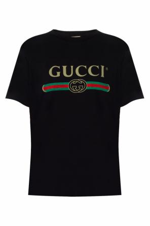 T-shirt with logo, zdjęcie 1 T-shirt with logo od Gucci